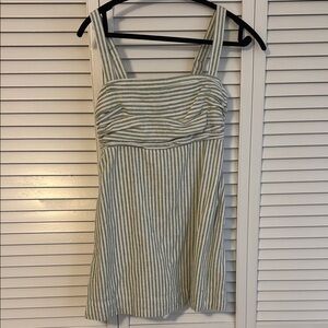 A&F Striped Sleeveless Dress